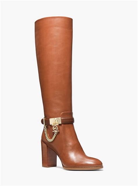 michael kors shane embellished boot|Hamilton Embellished Leather Boot .